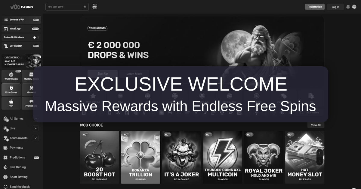Woo Casino: Play Online Casino Games in Canada